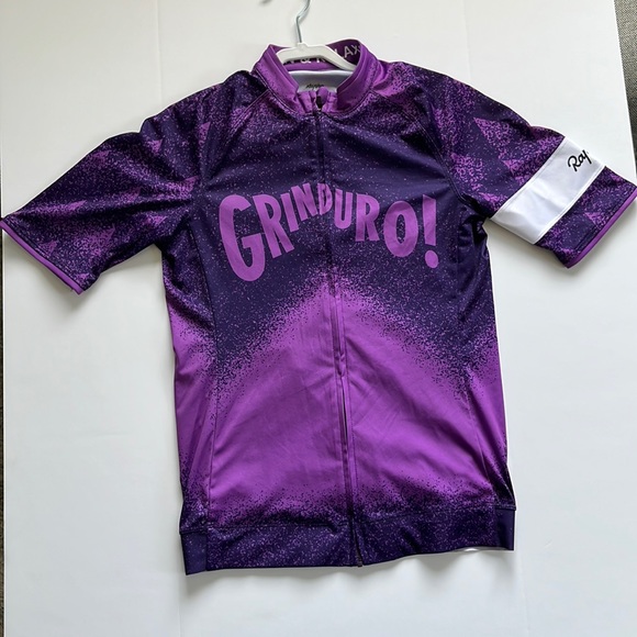 Limited Edition Rapha Grinduro Core Jersey in Purple and White - XS - Picture 2 of 7